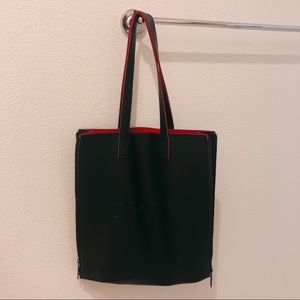 Vegan Leather “CHEERS” Tote Bag
